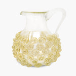 BUBBLE Venetian GLASS "GOTO" + CARAFE - with 24kt gold