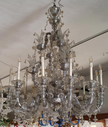 595 - Murano glass chandelier