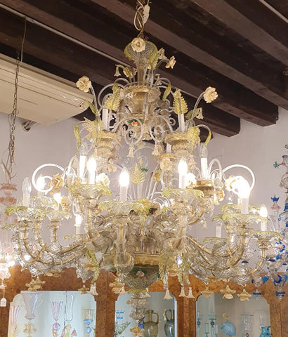 789 - Murano glass chandelier