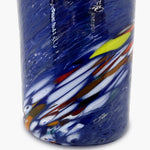 COSMIC - 6 Venetian GLASS “GOTO” with Murrine BLUE