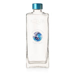 Bottiglia in vetro con medaglione di Murrine - Blu