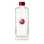 Bottiglia in vetro con medaglione di Murrine - Nero, Rosso, Giallo