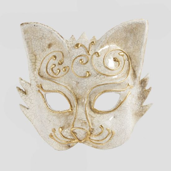 Meow Mask - Venetian cat mask