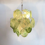 Ade 24 Green - Vintage chandelier