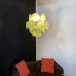 Ade 24 Green - Vintage chandelier