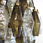 Damocle 140 Cry-Smoke - Poliedri - Vintage chandelier