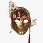 Face with Butterfly Wing - Venetian Mask