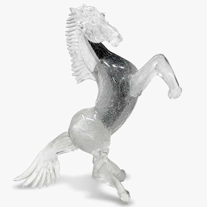 Murano glass Prancing Horse