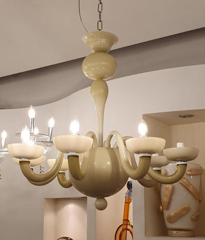680 - Murano glass chandelier
