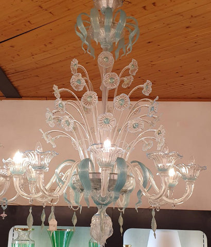 736 - Murano glass chandelier