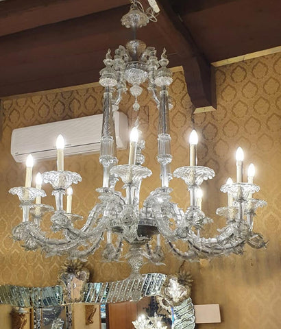842 - Murano glass chandelier