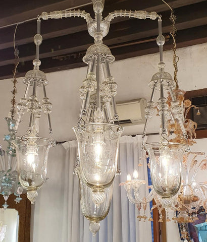 857 - Murano glass chandelier