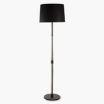 SOLEIL Silver - Murano glass floor lamp