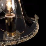 Lampada da tavolo in vetro di Murano e oro 24kt